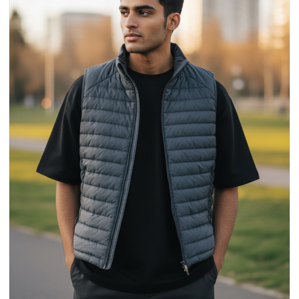 Lululemon Down For It All Vest‎ Sz XS In True Navy